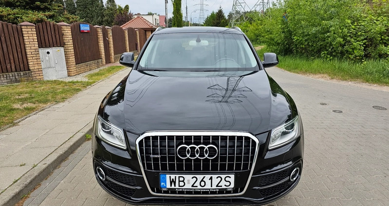 Audi Q5 cena 82900 przebieg: 218000, rok produkcji 2015 z Puszczykowo małe 742